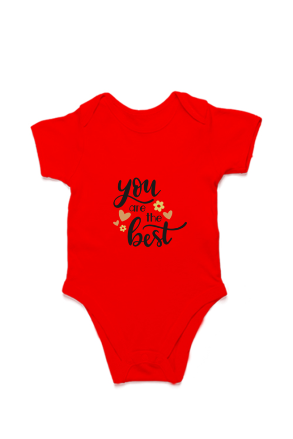 Kids Rompers Red 0-5 Months