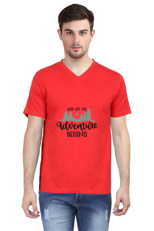 T-Shirt's For Man V-Neck