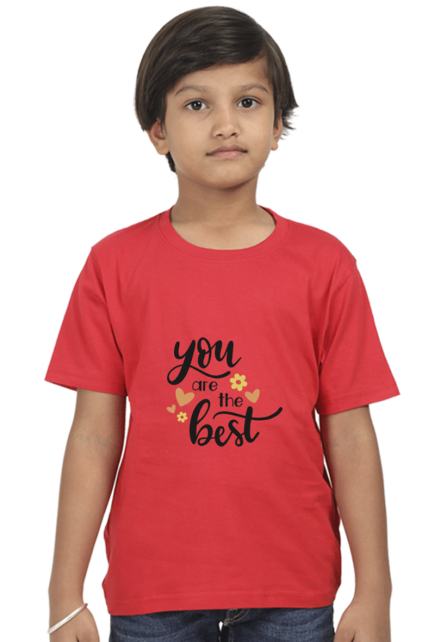 Boy Round Neck Half Sleeve Classic White 0-12M